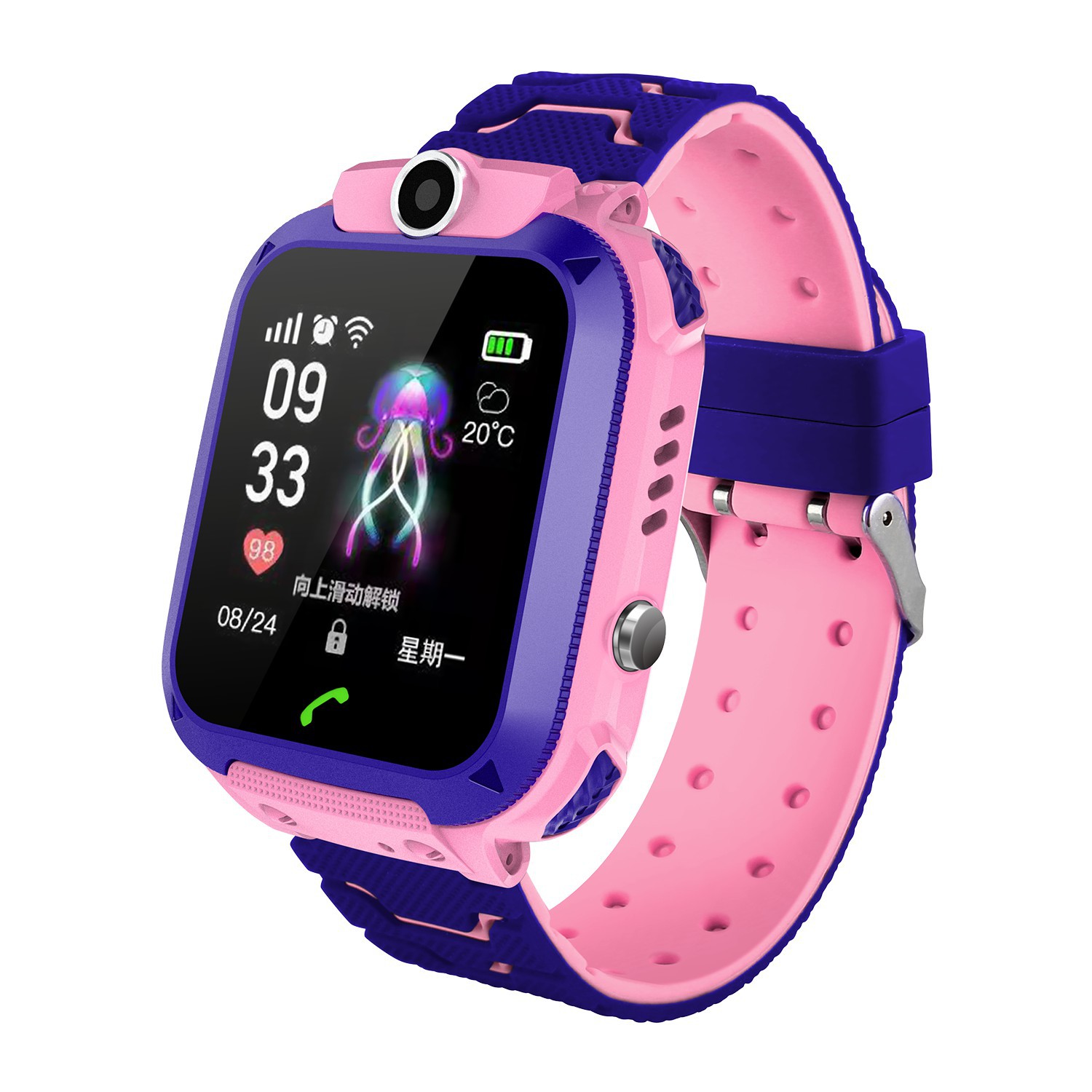 Children's Smart Watch Phone Watch Smartwatch For Hiking Travel Kids Gift For Two-way Call Wearable Devices