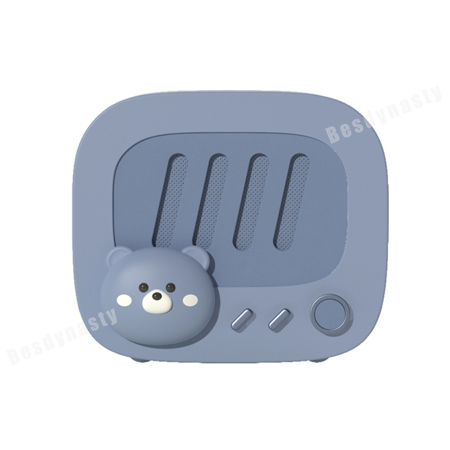 New Cute Pet Mini Portable Wireless Bluetooth Speakers Stereo Bass Speaker HIFI Built-in Bluetooth Outdoor Loudspeaker Cony