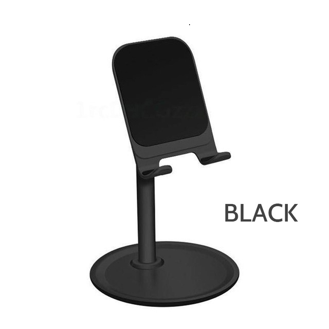 Desktop Phone Holder Tablet Stand For Ipad Phones Universal Bracket Metal Telescopic Adjustable Height Angle Live Support