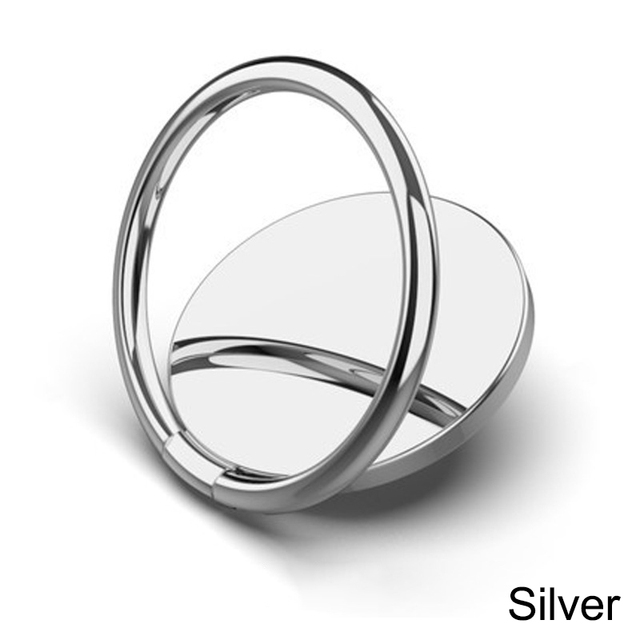 Magnetic rotabl mobile phone holder stand for iPhone Samsung Car Metal finger ring phone stand bracket car phone holder bracket