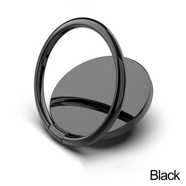 Magnetic rotabl mobile phone holder stand for iPhone Samsung Car Metal finger ring phone stand bracket car phone holder bracket