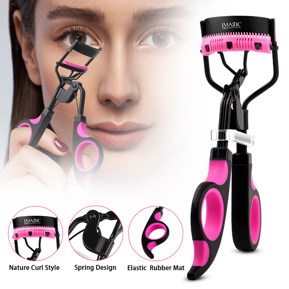 Eyelash Curler Fits All Eye Shapes Eyelashes Curling Tweezers Long Lasting Professional Eye Makeup Accessories Tools
