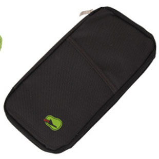 1pcs Folder Document Bag Multi Functional Long Paragraph Ticket Holder Printing Card Package Travel Passport File Package Zipper