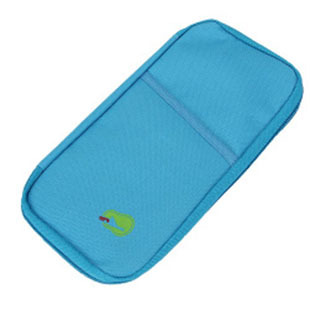 1pcs Folder Document Bag Multi Functional Long Paragraph Ticket Holder Printing Card Package Travel Passport File Package Zipper