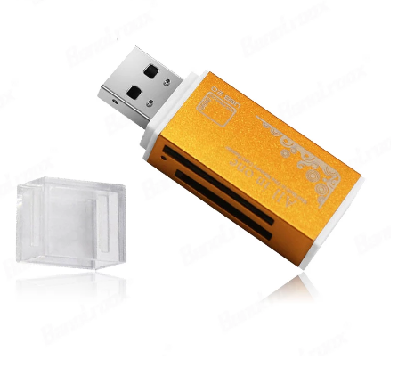 4 in 1 Micro SD Card Reader Flash USB Memory Card Reader For Memory Stick Pro Duo Micro SD/T-Flash/M2/MS SD Adapter