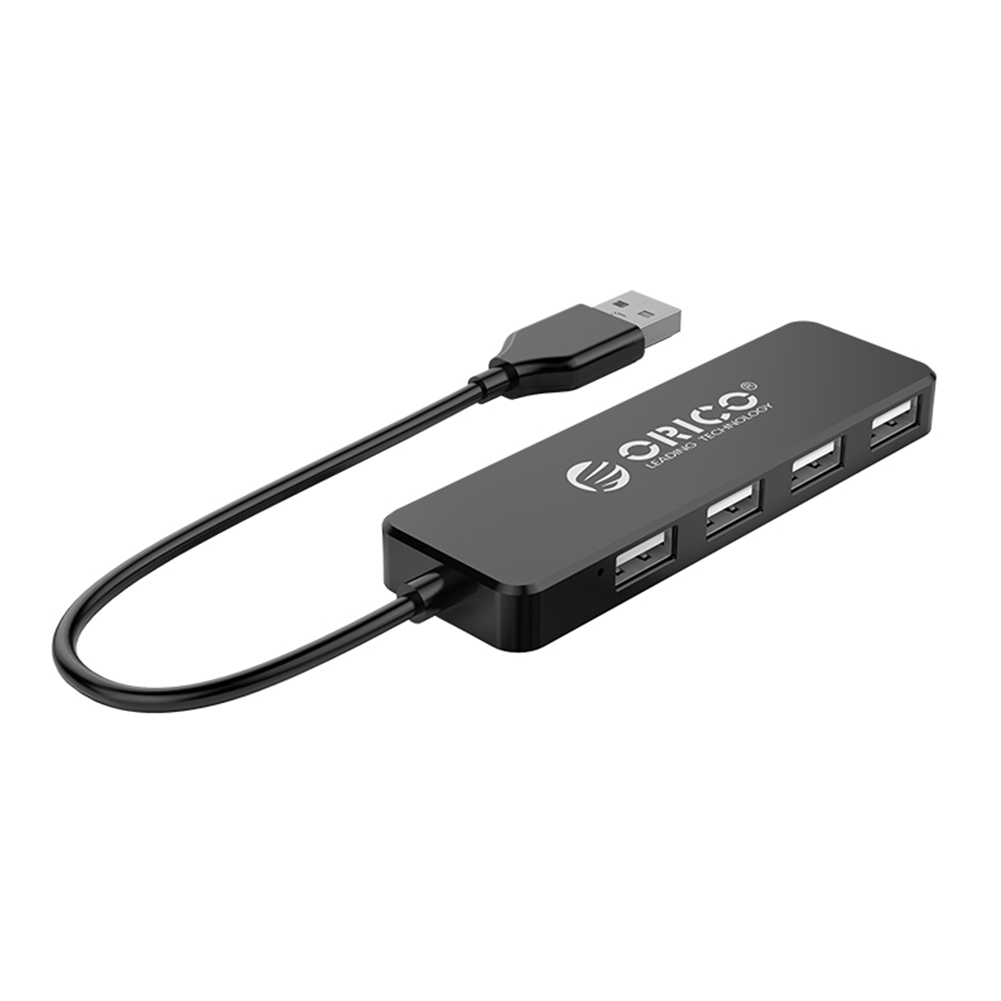 Mini USB HUB Multi 4 Port High Speed USB2.0 Splitter Portable Adapter 30cm For iMac Computer Laptop Tablet Accessories