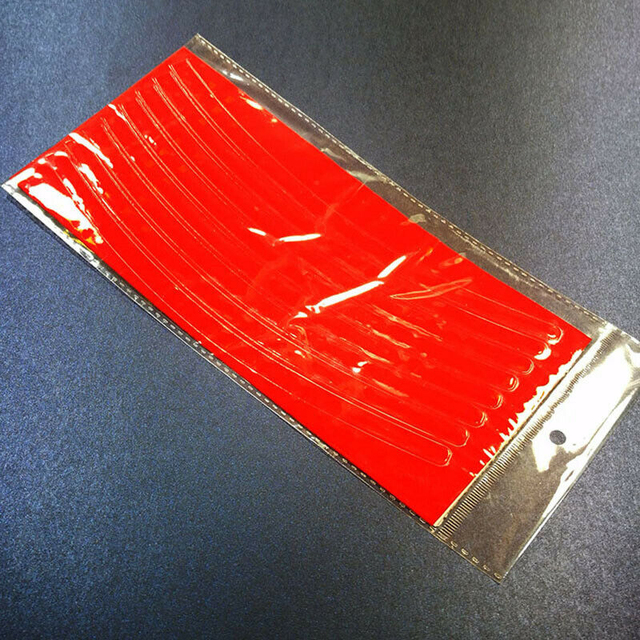 Bicycle Reflective Sticker Bicycle Spoke Fluorescent Tape Safety Warning Light Bar Reflector Bicycle Accessories