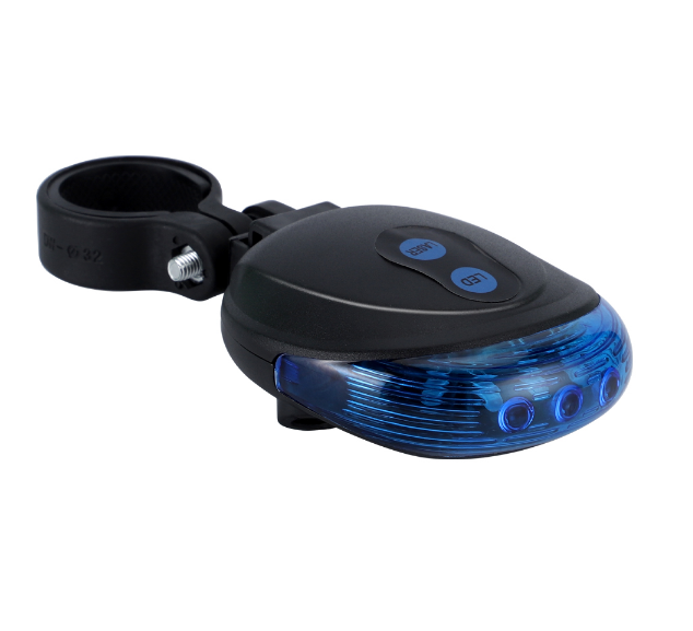 HOT Waterproof Bicycle Cycling Lights Taillights LED Laser Safety Warning Bicycle Lights Bicycle Tail Bicycle Accessories Light