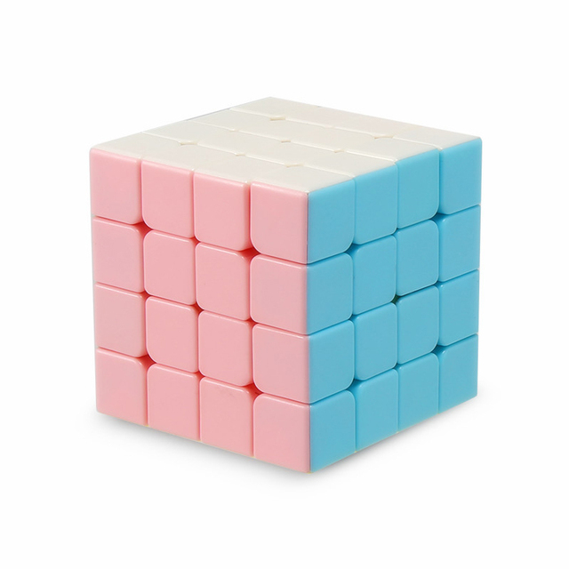 Newest  4x4 Pyraminxed Magic Cube speed cube Stickerless Neo Professional Puzzle Toy For Kids