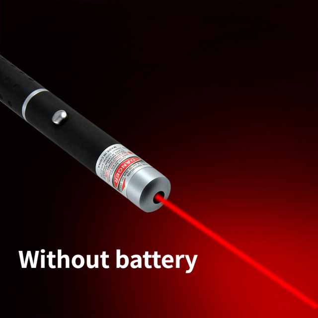 Funny Pet LED Laser Toy Cat Laser Toy Cat Pointer Light Pen Interactive Toy Pointer for Work Teaching Training Mini Flashlight