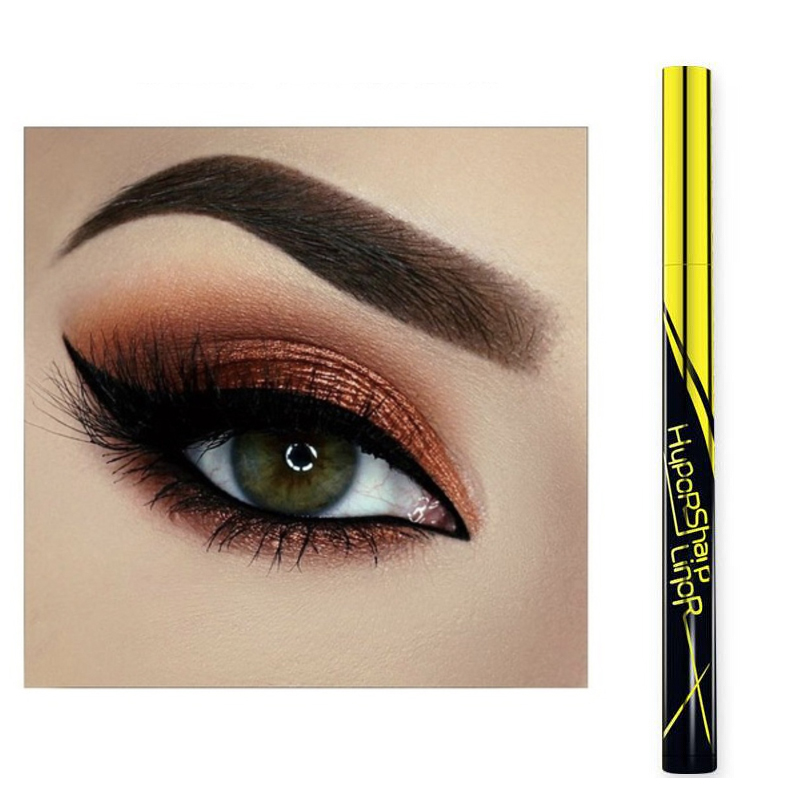 1pcs Waterproof Black Eyeliner Liquid eyes Make Up Beauty makeup Cosmetics shadows eyeshadow Eye Liner pen for women
