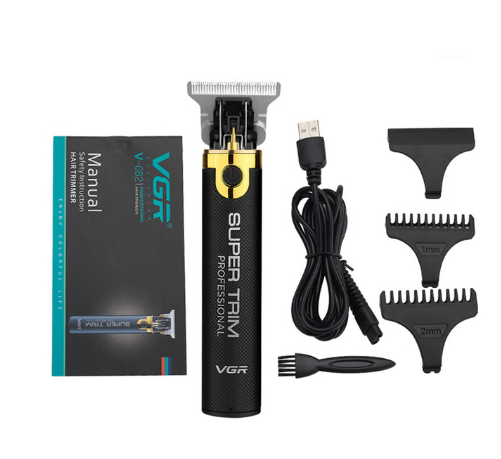 Rechargeable T-blade Hair Clipper Barber Carving Trimmer Electric Cutter Hair Clipper Electric Hair Cutting Machine Haircut