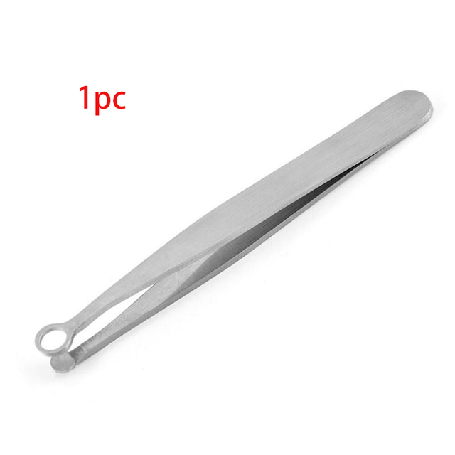 Nose Hair Trimming Tweezers Nose Trimmer Tweezer Round Tip Perfect Steel Nose Hair Removal Trimming Nose Hair Removal Tweezers