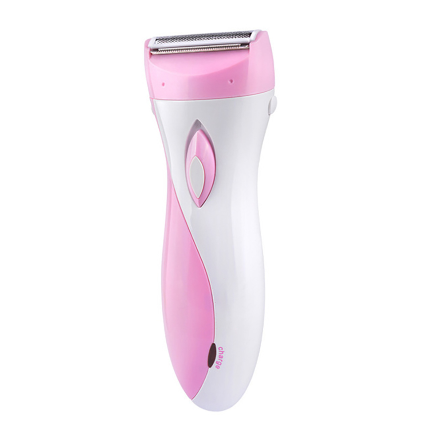 1 Set EU Plug Rechargeable Electric Shaver Epilator, Ladies Underarm Shaving Cutter Hair Removal Device Hair Trimmer Depilator