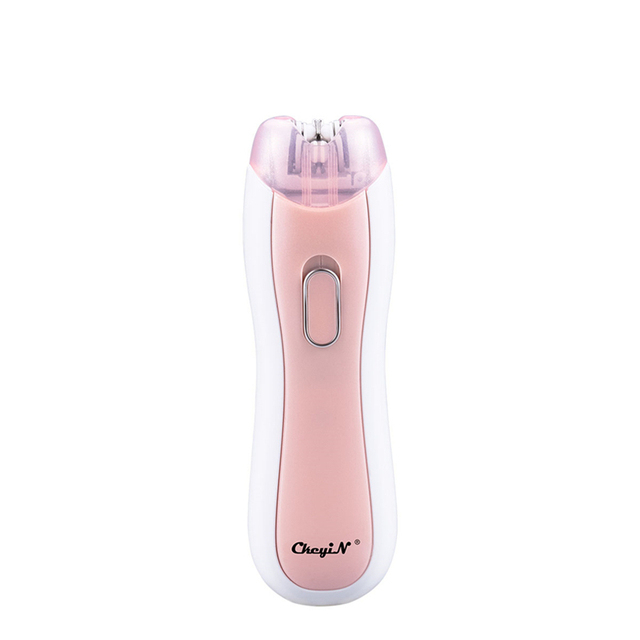 Professional Women Epilator Electric Bikini Hair Remover Female Leg Arm Painless Shaver Battery Use Lady Depilator Device