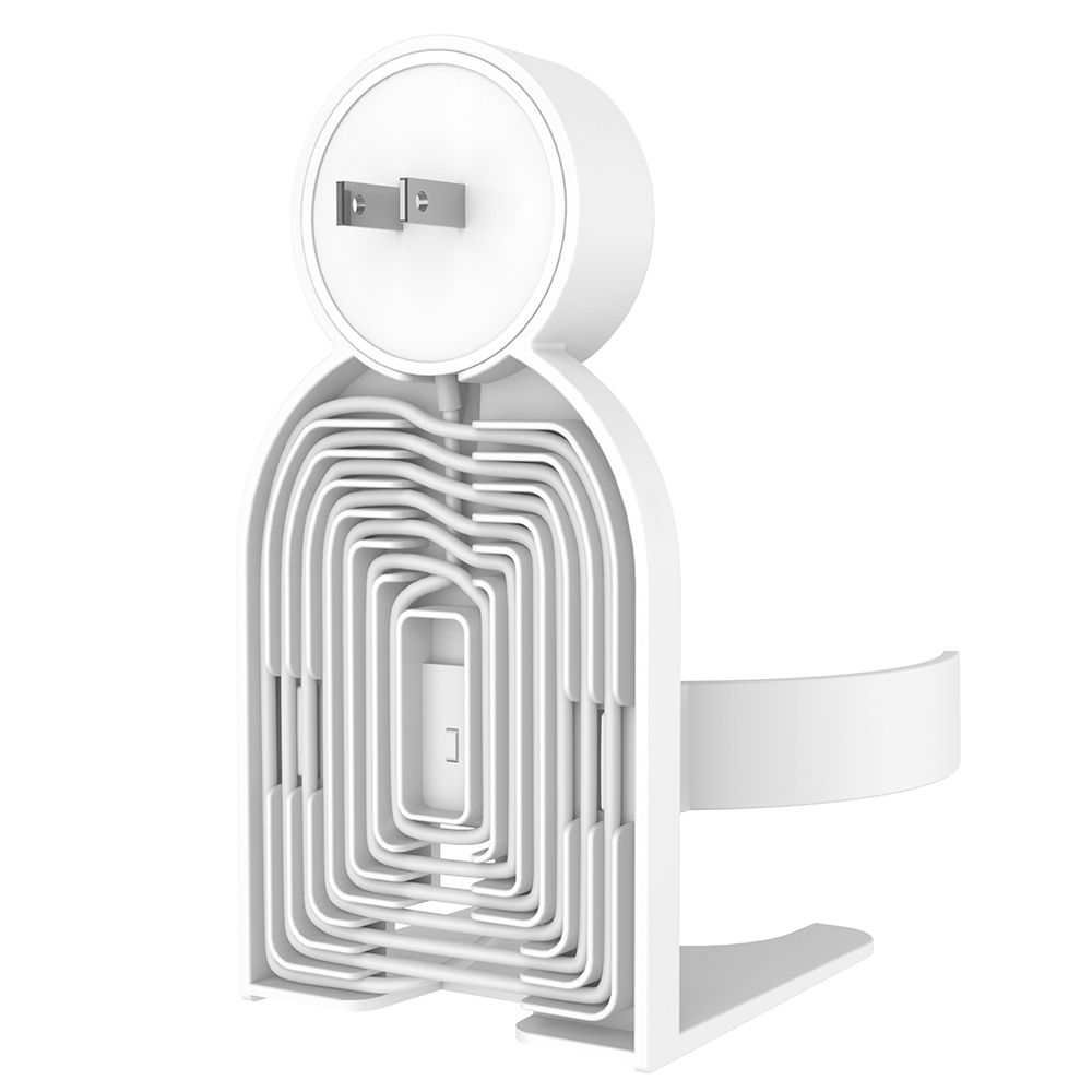 Wall-mounted Router Bracket Easy Installation Nondestructive Signal Compatible with Google Nes Wifi router+point Black