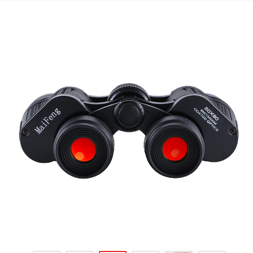 Binoculars 80X80 Long Range 15000m HD High Power Telescope Optical Glass Lens Low Light Night Vision for Hunting Sports Scope