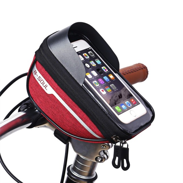 Touch Screen Water Proof Bicycle Bag Bicycle Front Cell Phone Holder with Bicycle Bag Bike Accessories MTB Bicycle Bag