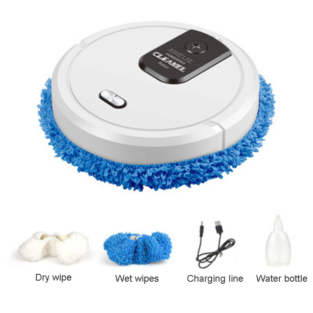 Automatic Automatic Vacuum Cleaner Humidify Spray Mopping Floor Sweeper Mop Dust Mopping Sweeping Cleaner Machine Household
