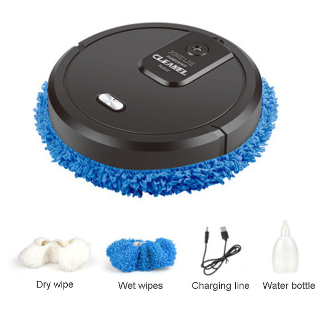 Automatic Automatic Vacuum Cleaner Humidify Spray Mopping Floor Sweeper Mop Dust Mopping Sweeping Cleaner Machine Household