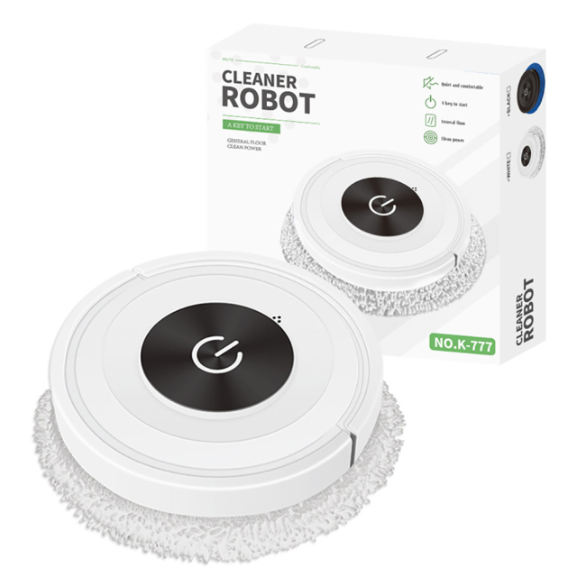 Smart Home Wet Dry Sweeping Robot Automatic Mopping Machine Electric Mop Sweeper Rechargeable Floor Mopping Cleaner