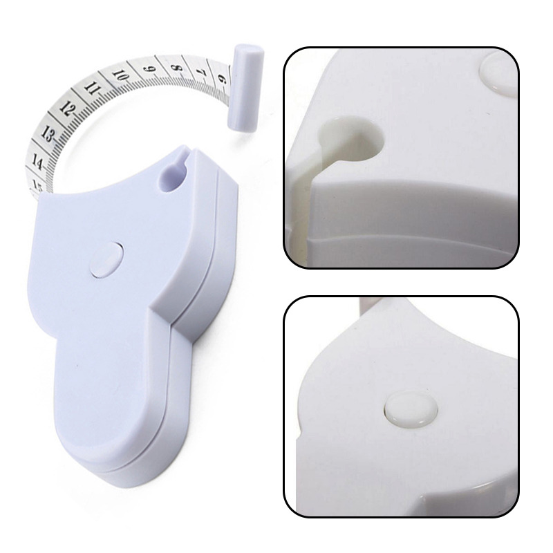 Automatic Telescopic Tape Measure Fitness Measuring Tape Centimeter Meter Tapes Metric Tape Ruler For Body Tailor Sewing Tools
