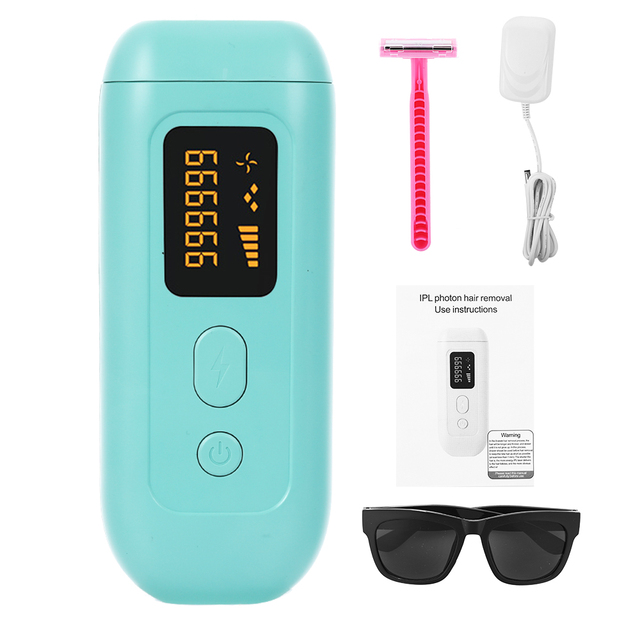 999999 IPL Laser Epilator Hair Removal Machine Professional Bikini Trimmer Painless Face Body Hair Remover Depilator Device