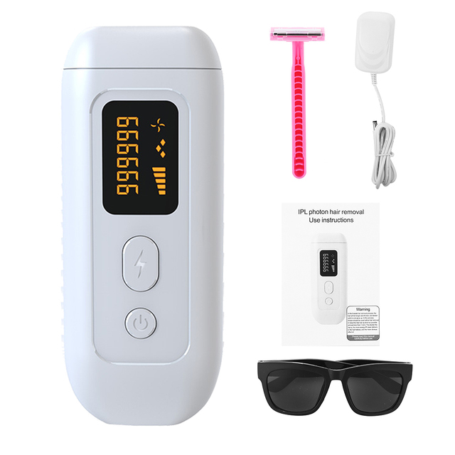 999999 IPL Laser Epilator Hair Removal Machine Professional Bikini Trimmer Painless Face Body Hair Remover Depilator Device