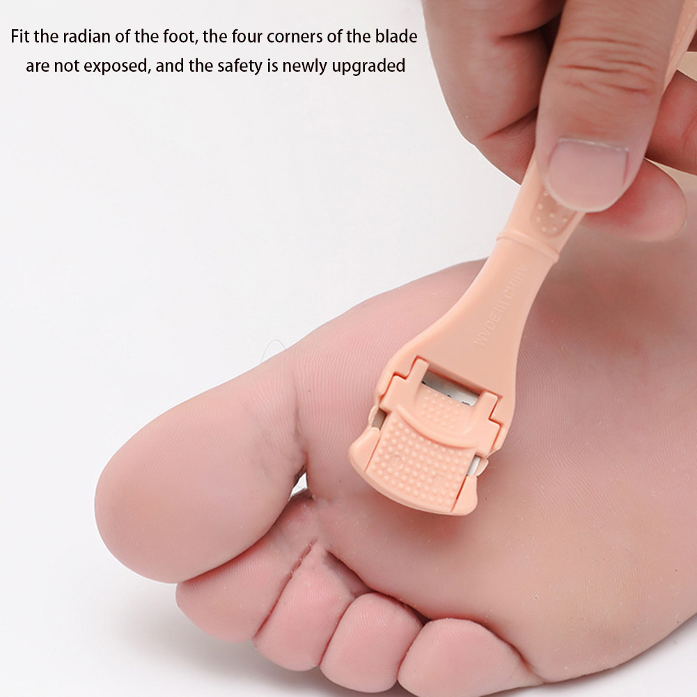 Pedicure Callus Shaver Durable Portable Feet Razor Skin Foot Care Tool Heel Hard Skin Remover Hand Feet Pedicure Razor Tool