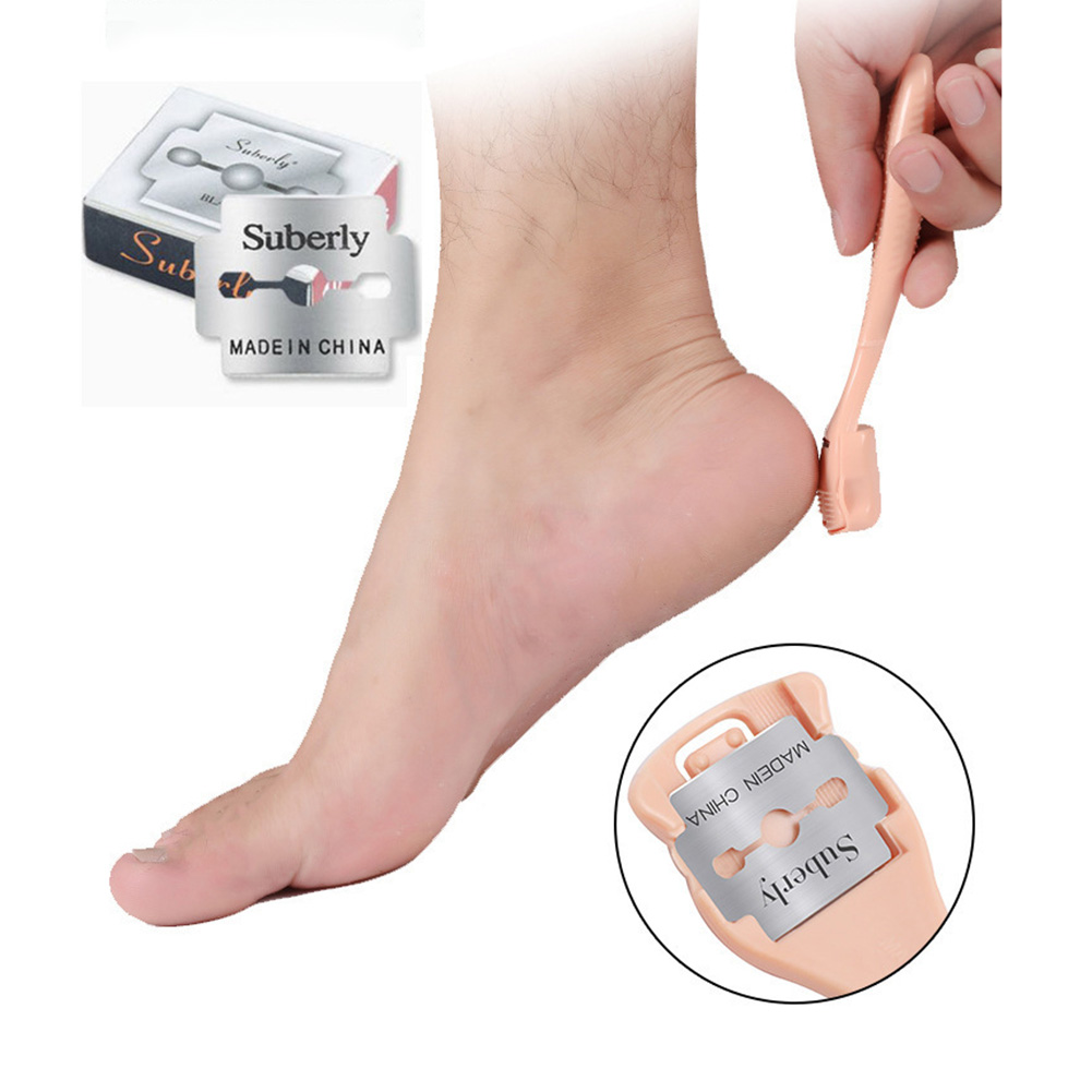 Pedicure Callus Shaver Durable Portable Feet Razor Skin Foot Care Tool Heel Hard Skin Remover Hand Feet Pedicure Razor Tool