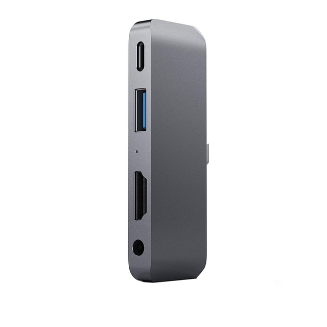 Type-C Expansion Adapter For iPad Pro MacBook Pro USB Type C To HDMI Audio 3.5 USB 3.0 Hub Docking Station Multi-poort Adapter