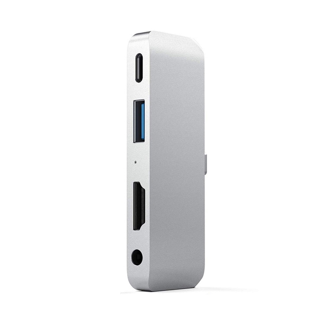 Type-C Expansion Adapter For iPad Pro MacBook Pro USB Type C To HDMI Audio 3.5 USB 3.0 Hub Docking Station Multi-poort Adapter