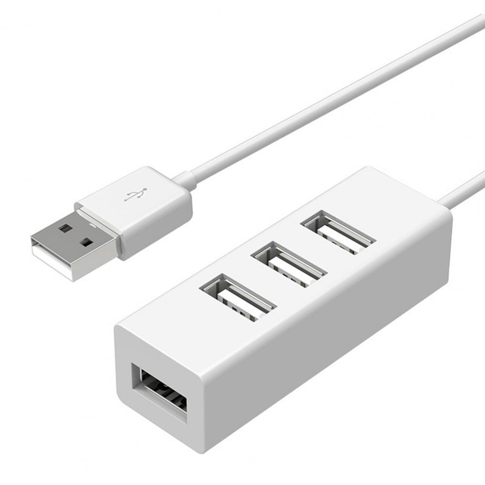 Docking Station 4-in-1 High Speed Multi-function USB2.0 Hub Converter Adapter Power Charger for Laptop