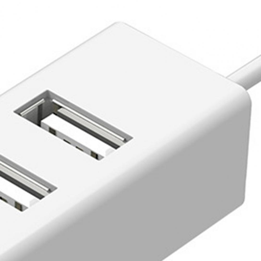 Docking Station 4-in-1 High Speed Multi-function USB2.0 Hub Converter Adapter Power Charger for Laptop