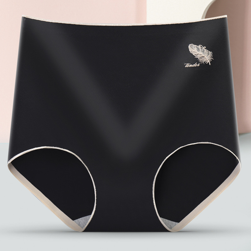 3pcs Women's Cotton Underwear Sexy Solid Color Panties Fashion Comfort  Briefs Plus Size High Waist Seamless Soft Panties Lingerie