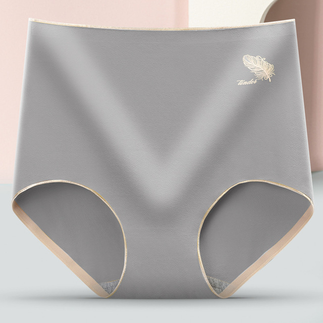 3pcs Women's Cotton Underwear Sexy Solid Color Panties Fashion Comfort  Briefs Plus Size High Waist Seamless Soft Panties Lingerie