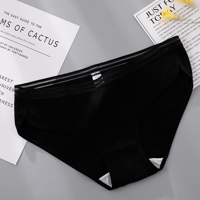 3pcs Women's Seamless Panties Milk Silk Panti Hollow Out Low Waist Female Underwear Bragas For Woman Young Girls Panti Cotton Crotch