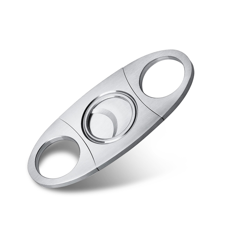 Cigar Cutter New Stainless Steel Metal Classic Cutter Guillotine Cigar Scissors Gift  Cigar Accessories  Humidors  Cutters