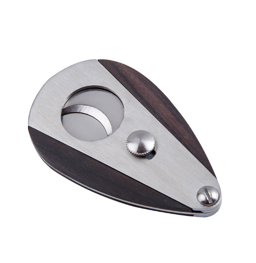 Sandalwood Stainless Steel Cigar Cutter Cigar Scissors Cigar Knife Sharp Blade Cigar Knife Guillotine Smoking Cigar Tool Gift Cigar Accessories Humidors