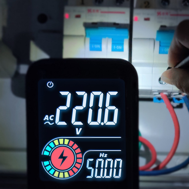 S10 Digital Multimeter 9999 T-RMS 3.5"LCD Color Display DC AC Voltage Capacitance Ohm Diode multimetro NCV Hz Live wire Tester