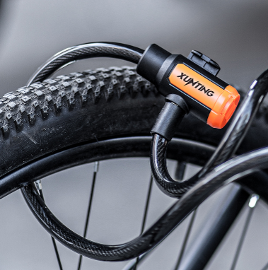 Mountain Bike Cable Lock Key Electric Password Fixed Anti-Theft Steel Bicycle Lock Bike Accessories 100cm