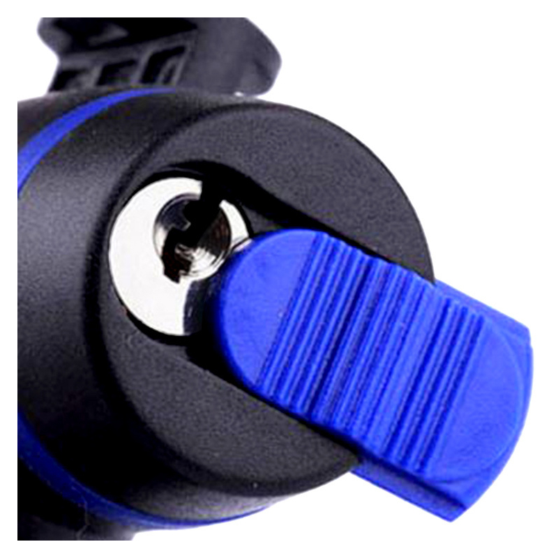 Theft Spiral Steel Cable Universal Protective Bicycle Lock Stainless Steel Cable Coil Bicycle Accessories Bike Lock with 2 Key