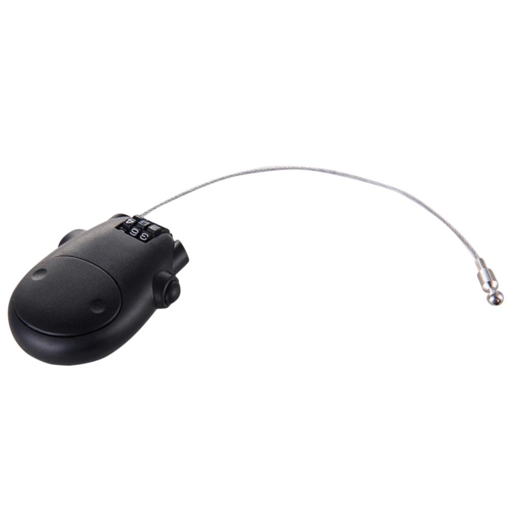 Telescopic Wire Rope Steel Cable Code Lock Suitcase Car Sled Bicycle Helmet High-precision Code Wheel Password Lock for Bike