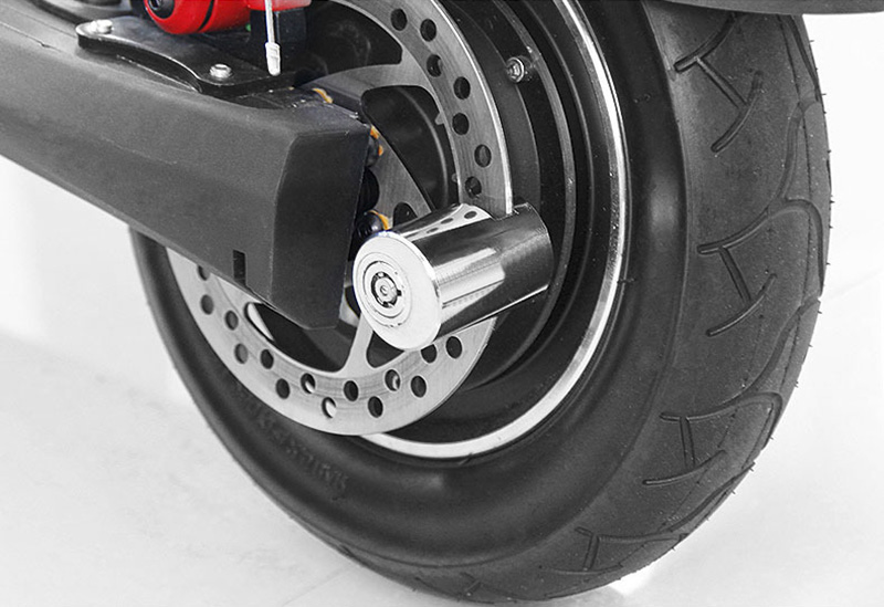 Stainless Steel Bicycle Motorcycle Locomotive Disc Brake Lock Waterproof Anti-Theft Security Sturdy Wheel Disc-Brake Lock
