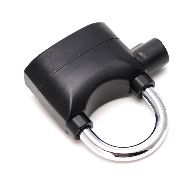 Waterproof Siren Alarm Padlock Alarm Lock for Motorcycle Short Beam Bike Bicycle