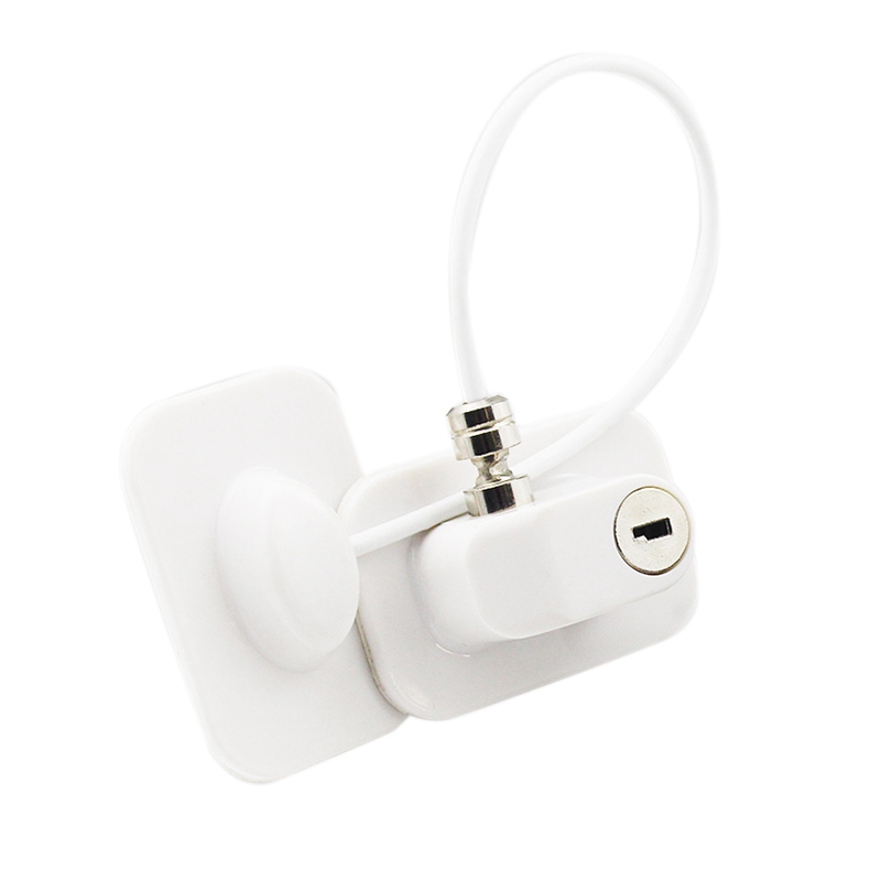 Baby Safety Window Restrictors with Safety Lock Cable, No Screws Required To Avoid Damage and Protect the Safety