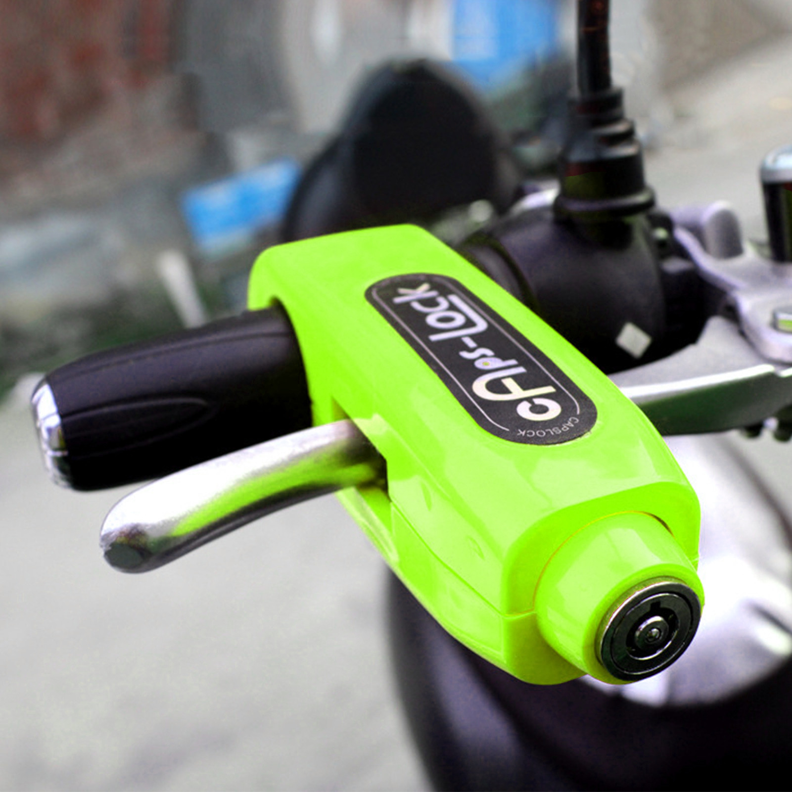 Motorcycle Grip Lock Anti-theft Throttle Handlebar Lock For Honda
