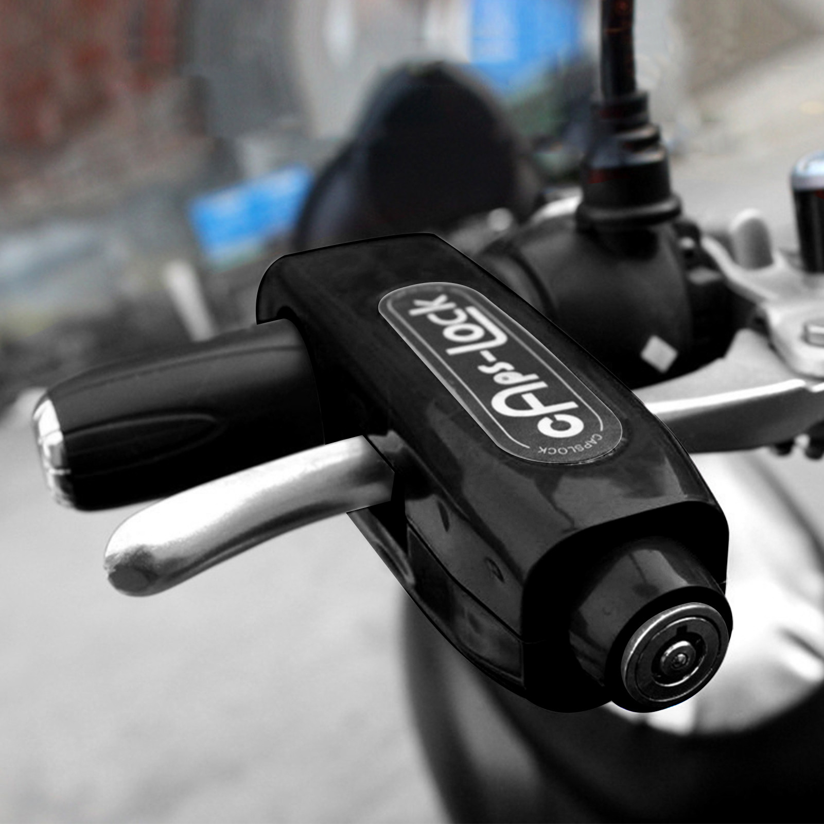 Motorcycle Grip Lock Anti-theft Throttle Handlebar Lock For Honda