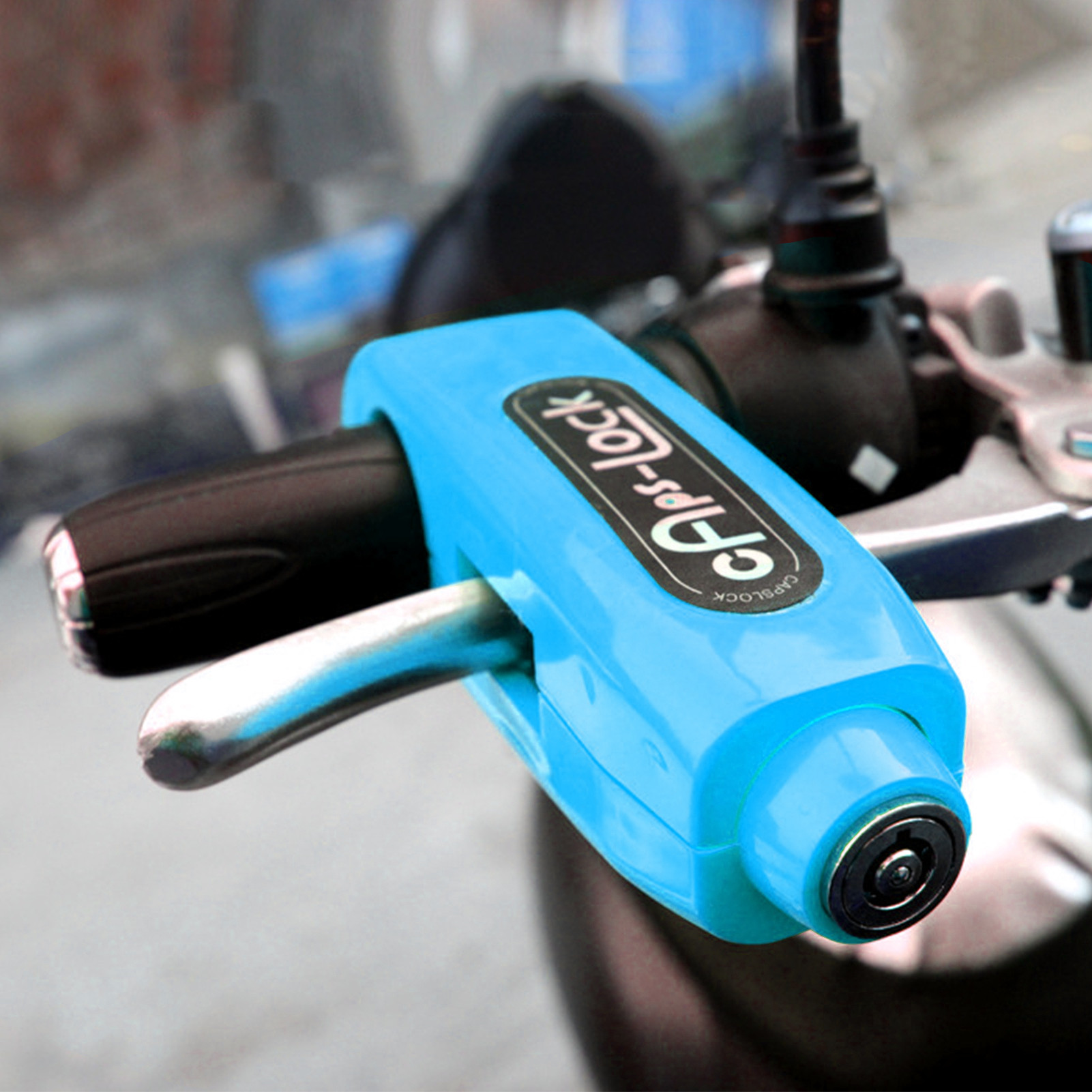 Motorcycle Grip Lock Anti-theft Throttle Handlebar Lock For Honda