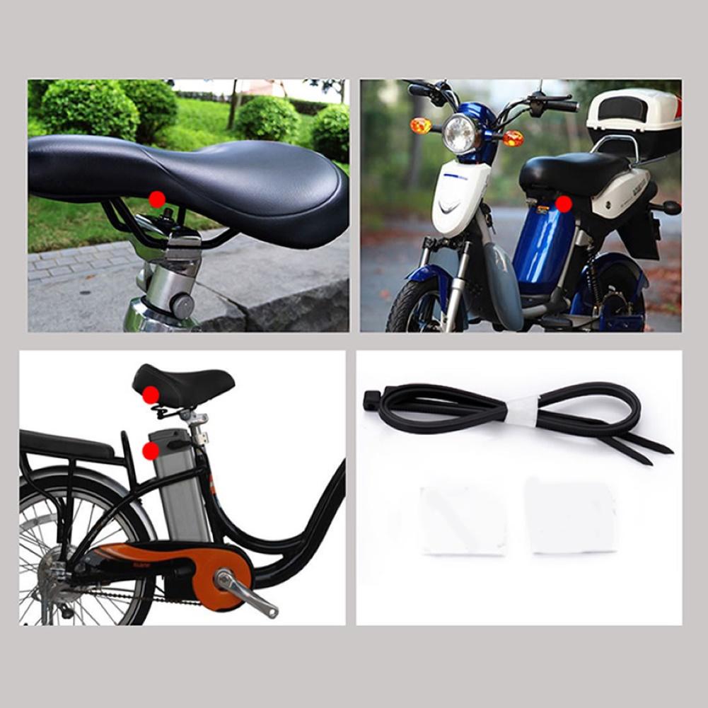 Sensitive Remote Control Electric Bike Security Anti-theft Vibration Sensor Warning Alarm Motorcycle Accessories Supplies